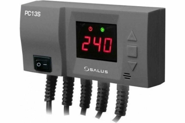 Регулятор для управления насосами  (солнечного коллектора и циркуляц. насосом) PC13S